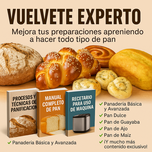 👨‍🍳 Pan Casero Pro 🥖 🥖 Aprende a hacer panes caseros irresistibles